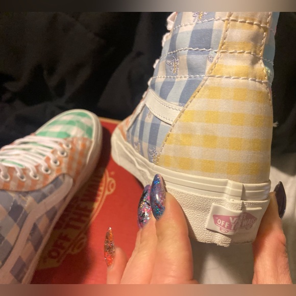 Vans sk8-hi tapered - platform high tops Wm size 8.5 - Picture 12 of 13